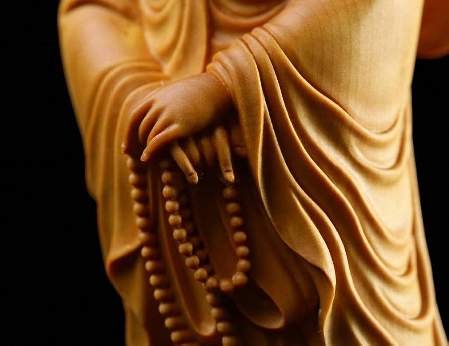 Amazon.co.jp: 天然ツバギ材 観音菩薩像 (12 x 3.6 x 3.6インチ